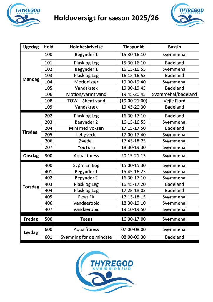 Oversigt Til Ophæng 27.06.2025