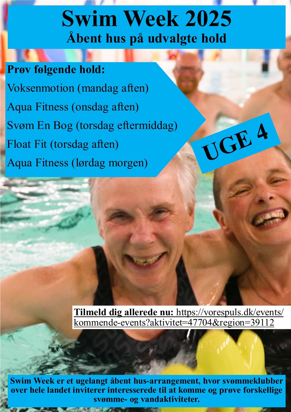 Swim Week I Uge 4